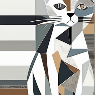 Magdalena im Stil picasso cubism