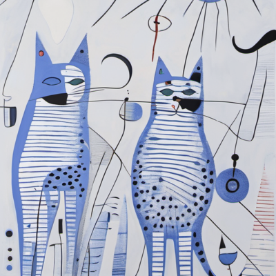 Loretta Saul im Stil miro