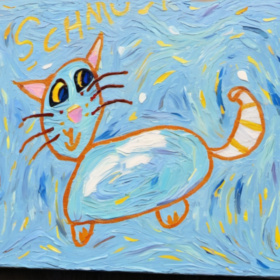 SCHMOSSI im Stil van gogh