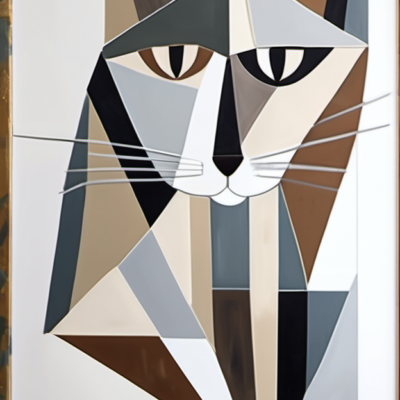 Schnurzel im Stil picasso cubism