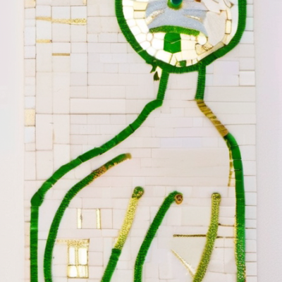 Grünz im Stil klimt