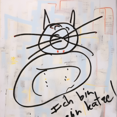 Kritz im Stil basquiat