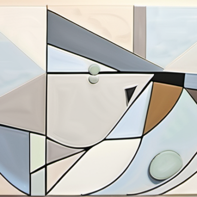 Wischelmaus im Stil picasso cubism