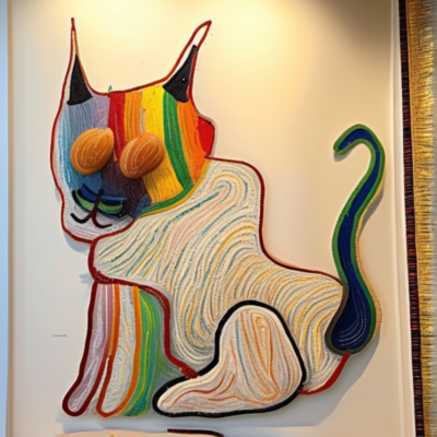 CATTO im Stil hundertwasser