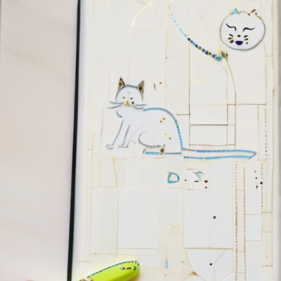 Pinselmaus im Stil klimt