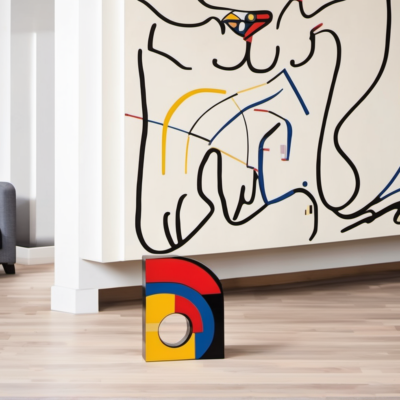 Wuschelbart im Stil kandinsky