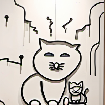 bibi kati im Stil keith haring