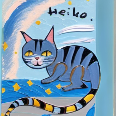 Heiko im Stil van gogh