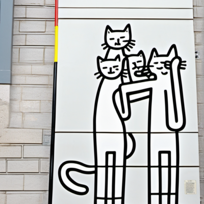 yayner im Stil keith haring