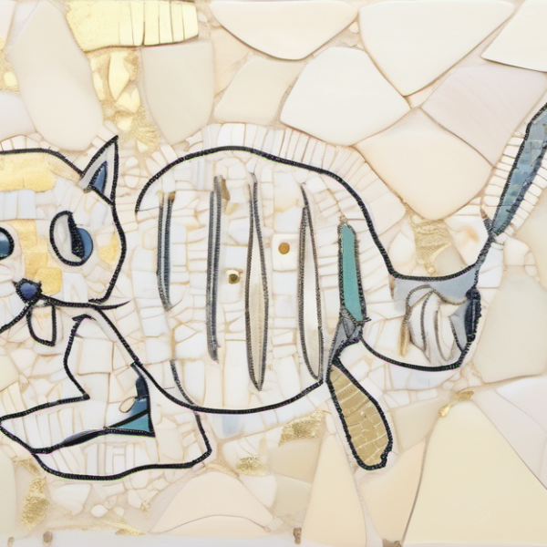 Schnurrel im Stil klimt