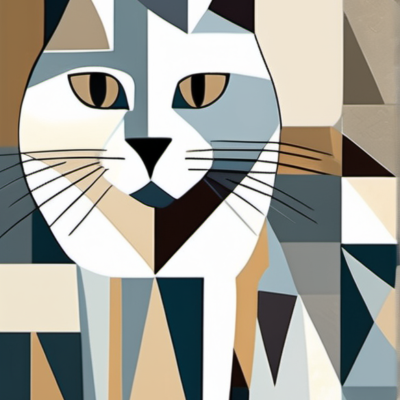 Posse im Stil picasso cubism
