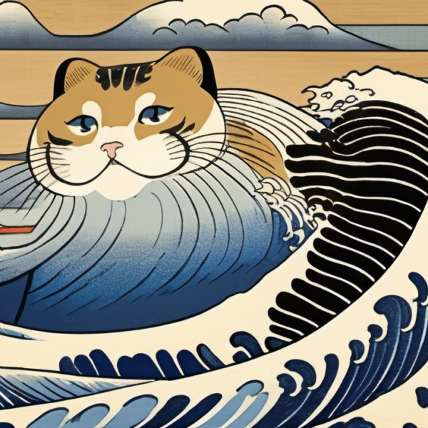 Schnurrwurm – Hokusai
