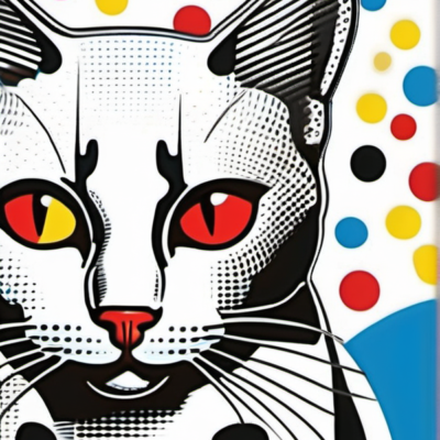 Zack im Stil lichtenstein