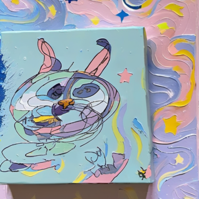 Tarrin im Stil van gogh