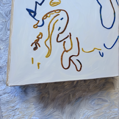 Wuschelfritz im Stil van gogh